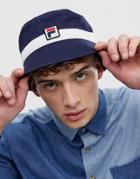 Fila Basil Bucket Hat With Logo In Navy - Black