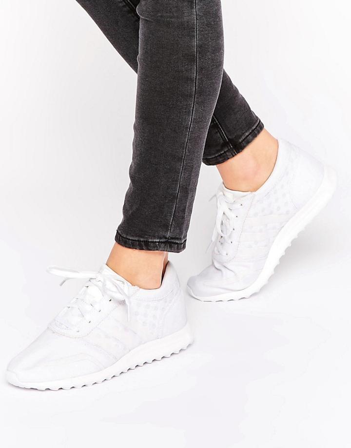 Adidas Originals White Los Angeles Sneakers - White