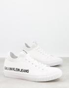 Calvin Klein Jeans Icarus Sneakers In White