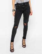 Noisy May Lucy Slim Jeans 32 - Black