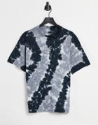 Nike Oversized Fit Tie-dye T-shirt In Black