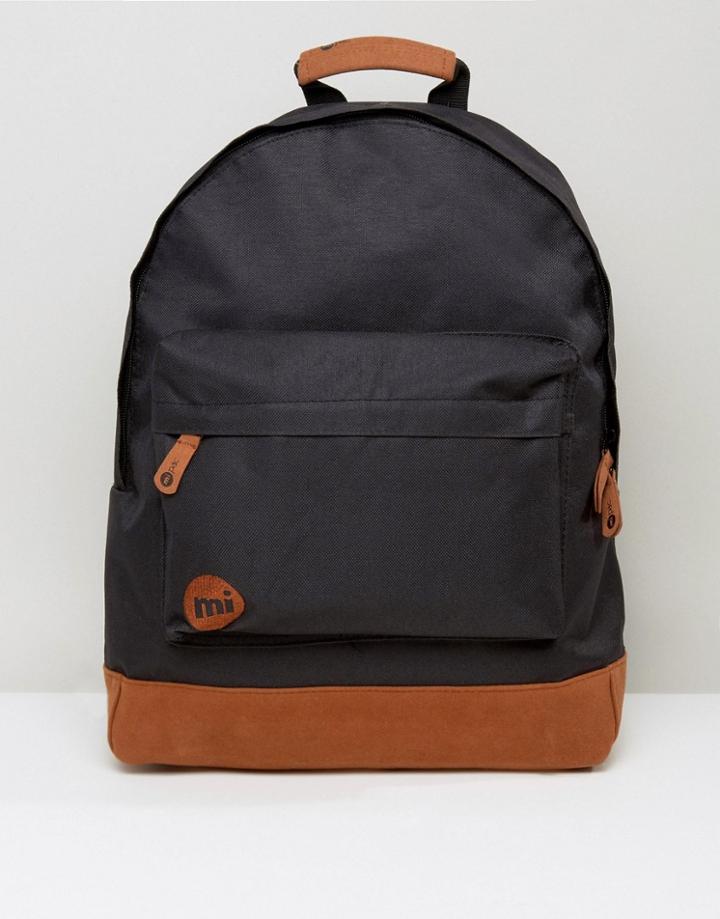 Mi-pac Classic Backpack In Black Contrast - Black