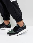 Adidas Originals Swift Run Sneakers In Black Cg4110 - Black