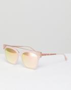 Ted Baker Tb1489 208 Dawn Cat Eye Sunglasses In Pink - Pink