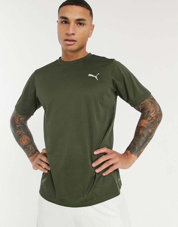 Puma Training Favorite T-shirt In Green