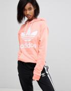 Adidas Originals X Pharrell Williams Hu Coral Hoodie - Pink
