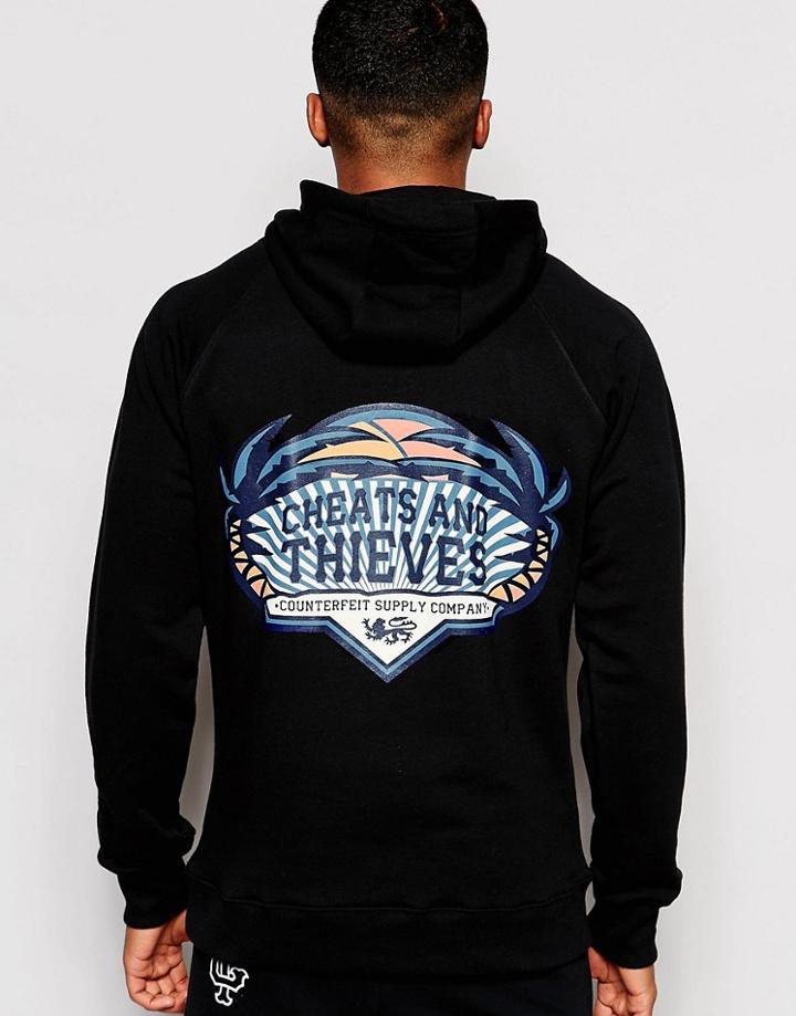 Cheats & Thieves Island Life Hoody - Black