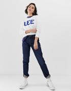 Lee Mom Straight Cut Jeans - Blue