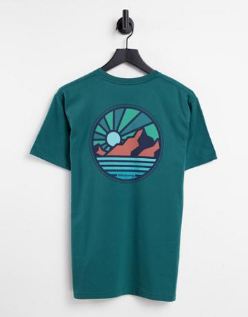 Billabong Rockie T-shirt In Teal-blue