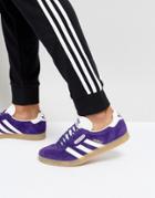 Adidas Originals Gazelle Super Sneakers In Purple By9780 - Purple