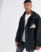 Adidas 'the Pack' Back' Jacket In Black
