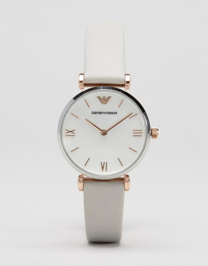 Emporio Armani Gianni T Bar Watch Ar1965 - Gray