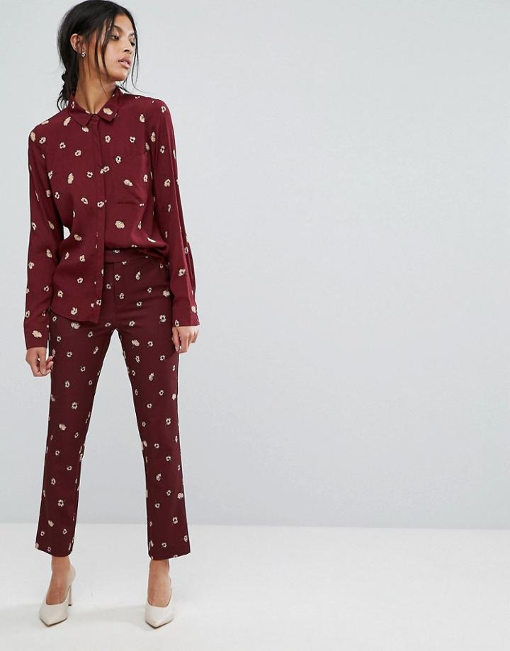 Gestuz Flower Print Pants - Multi