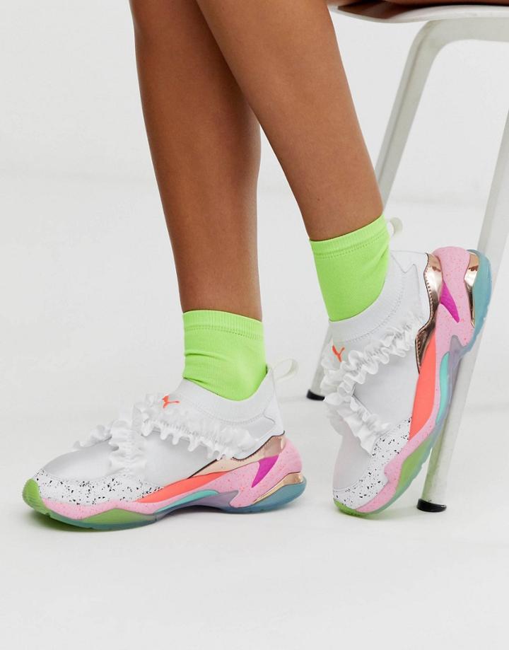 Puma X Sophia Webster Thunder Sneakers - White