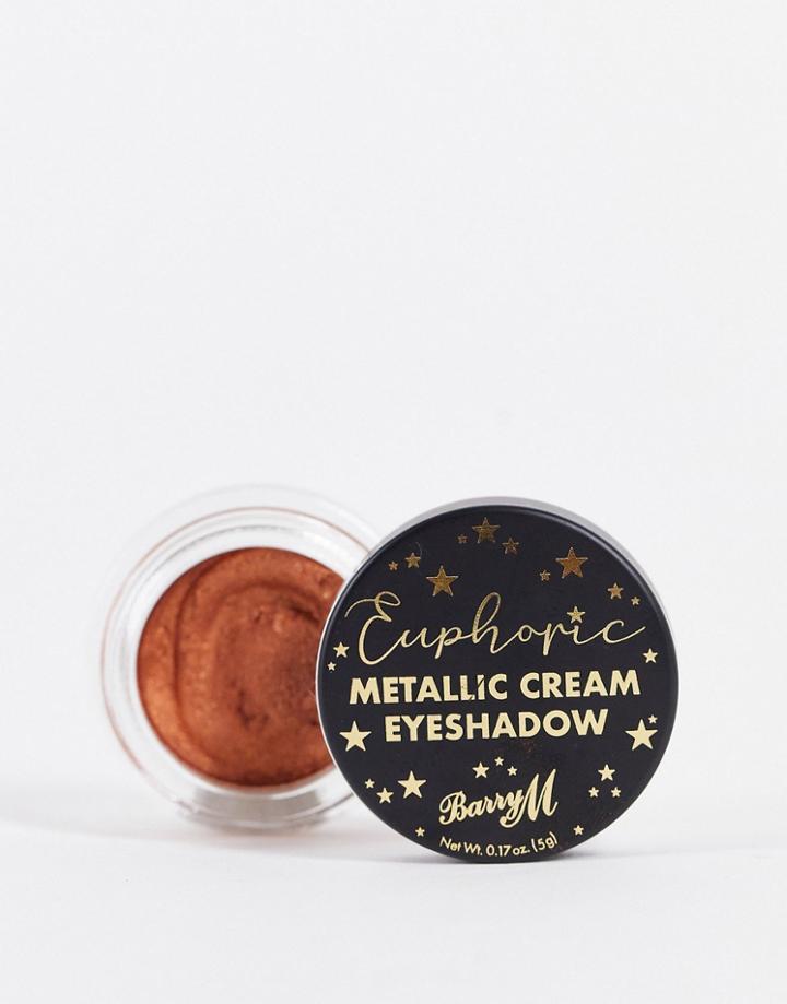 Barry M Euphoric Metallic Cream Eyeshadow - Dazed-brown