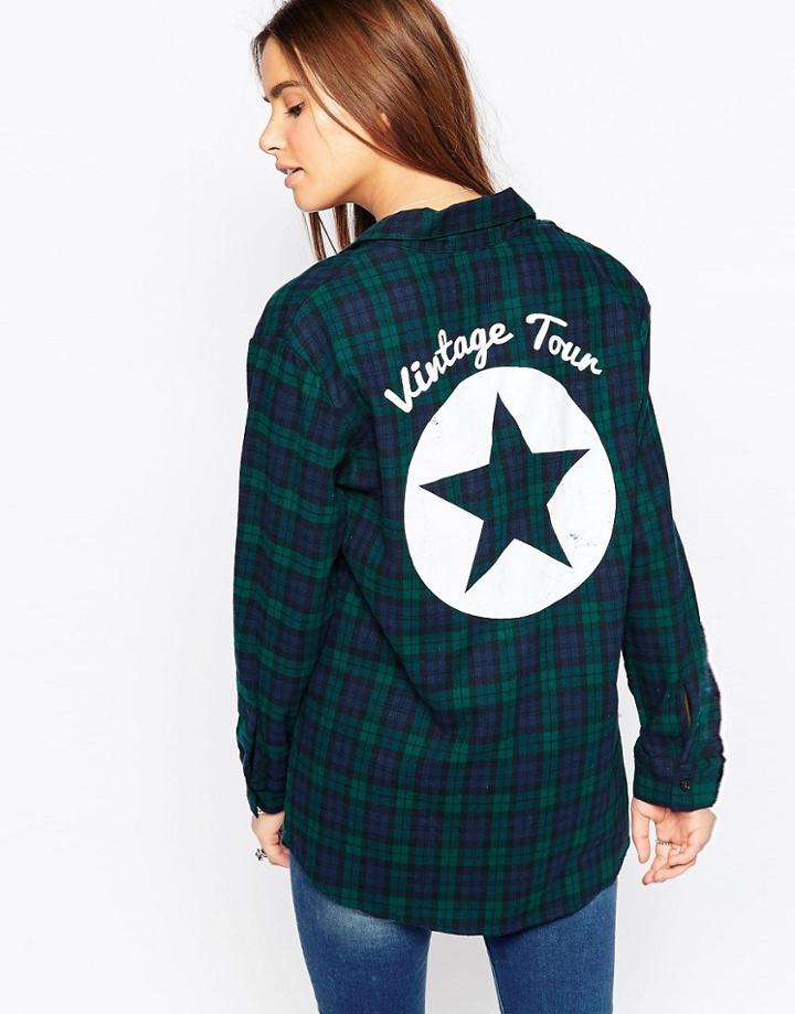 Vintage Havana Star Checked Shirt