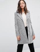 Oasis Boucle Coat - Gray