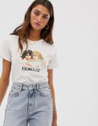 Fiorucci Vintage Angels T-shirt In Pink