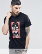 Reclaimed Vintage T-shirt With The Ramones Print - Black