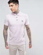 Boss Orange By Hugo Boss Slim Fit Polo Shirt In Pink - Pink