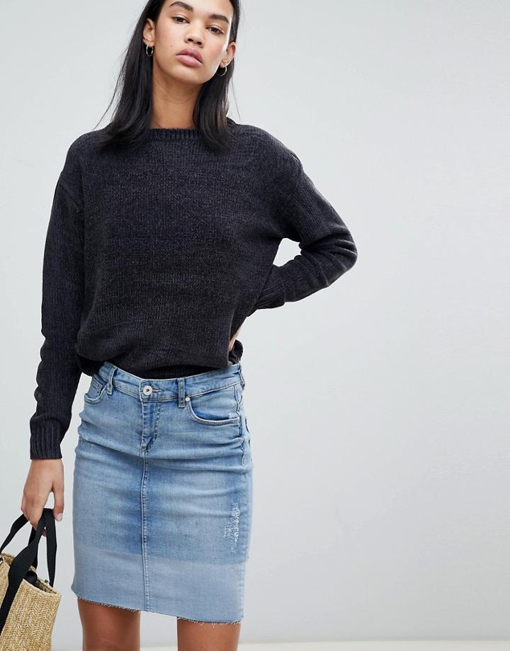 Blend She Cheni Knit Sweater - Black
