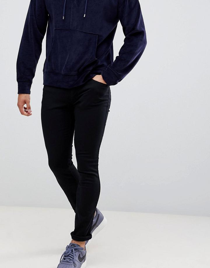 Hugo 734 Skinny Fit Jeans In Black