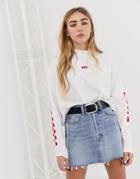 Levi's Long Sleeve Mock Neck T-shirt