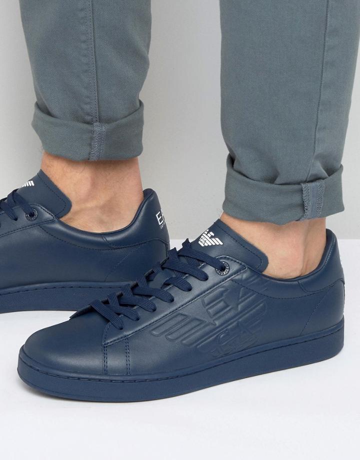 Ea7 Classic Eagle Sneakers - Blue
