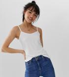 Asos Design Petite Ultimate Cami In White - White