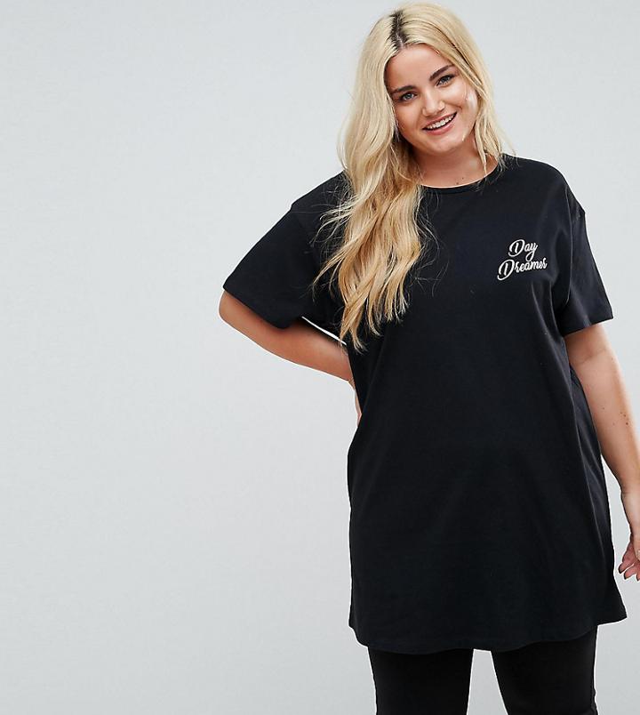 Asos Curve Daydreamer Sleep Tee - Multi