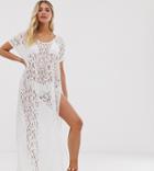 Pia Rossini Zen Maxi Cover Up In White - White