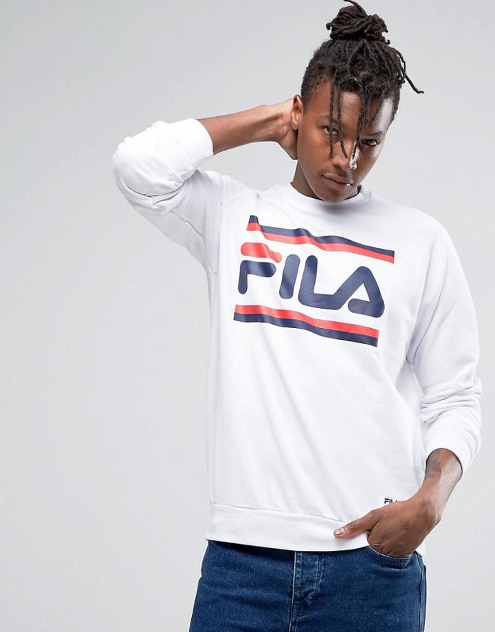 Fila Raglan Sweatshirt - White