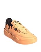 Adidas Originals 'her Court' Sneakers In Orange With Black Drip Detail