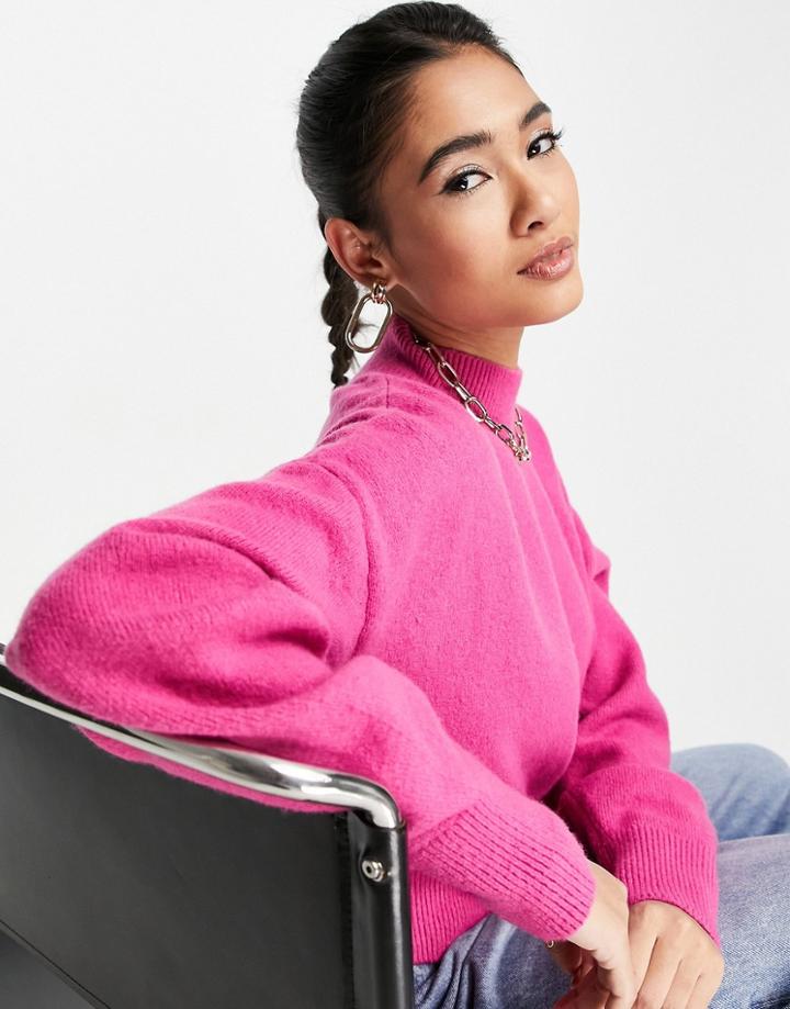 & Other Stories Wool Knitted Sweater In Pink - Pink