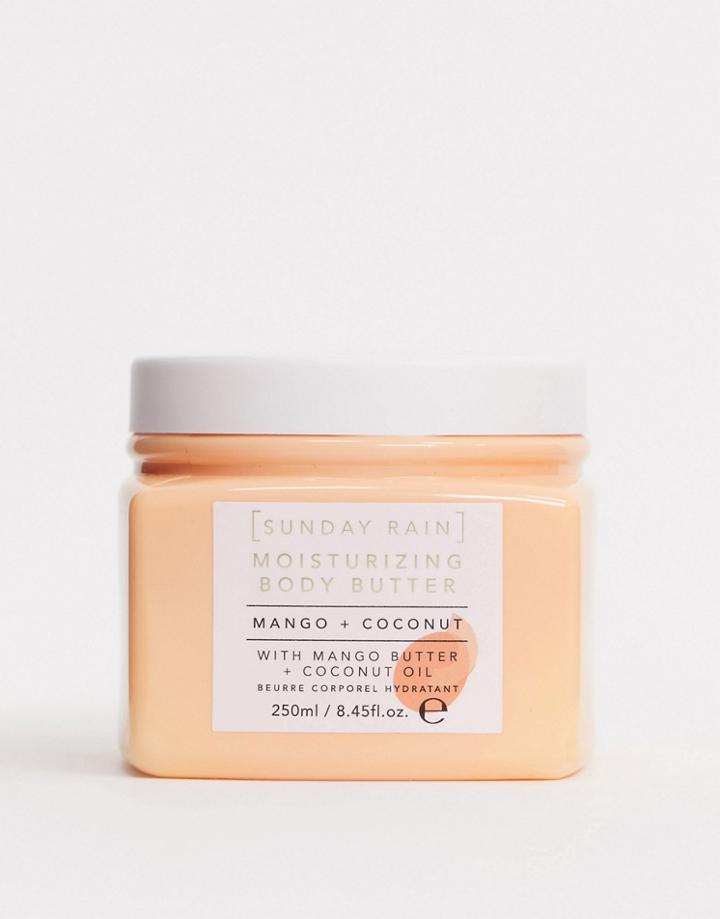 Sunday Rain Body Butter Mango & Coconut-no Color