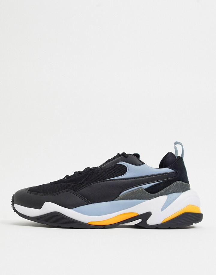 Puma Thunder 2.0 Sneakers In Black And Blue