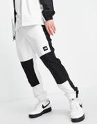 The North Face Black Box Track Pants In White/ Black
