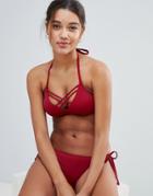 Dorina Triangle Bikini Top - Red