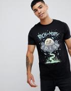 Asos Design Rick And Morty T-shirt - Black