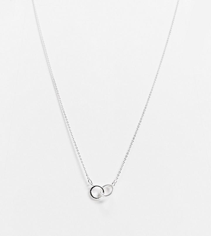 Kingsley Ryan Necklace In Sterling Silver With Twist Knot Pendant