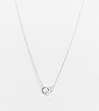 Kingsley Ryan Necklace In Sterling Silver With Twist Knot Pendant