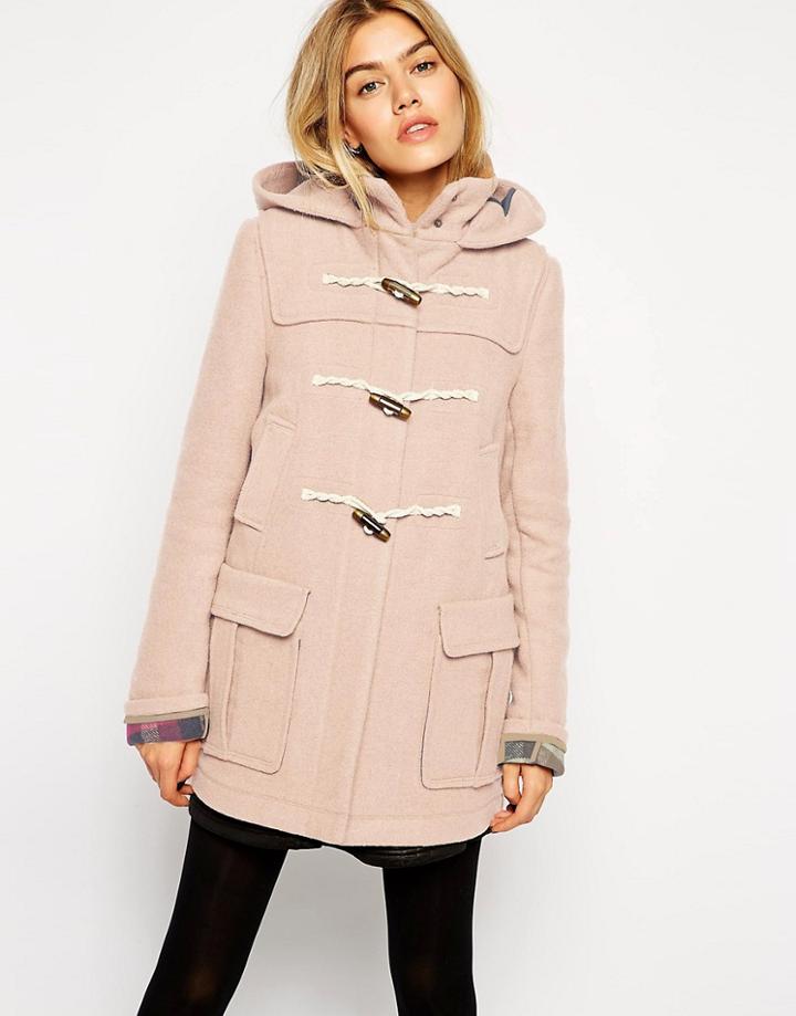 Asos Classic Bonded Duffle Coat - Camel