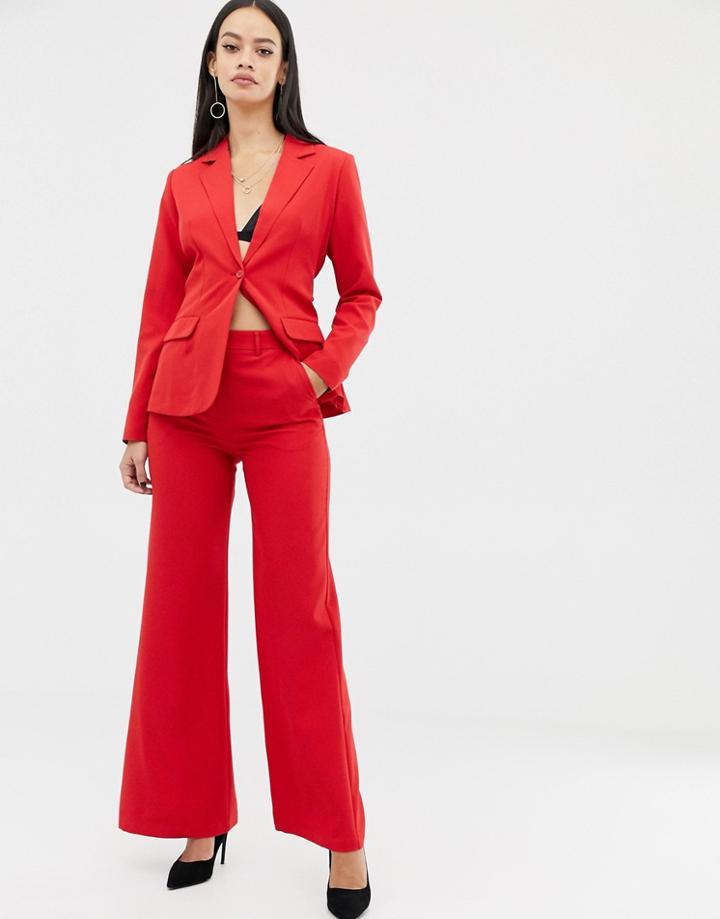 Unique21 Wide Leg Pants - Red