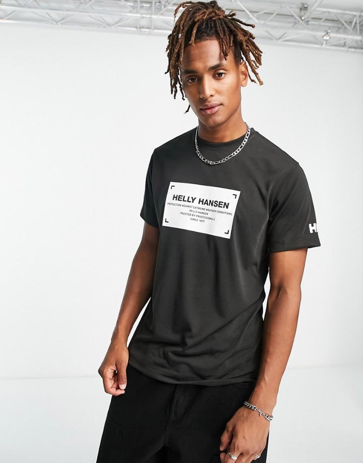 Helly Hansen Move T-shirt In Black