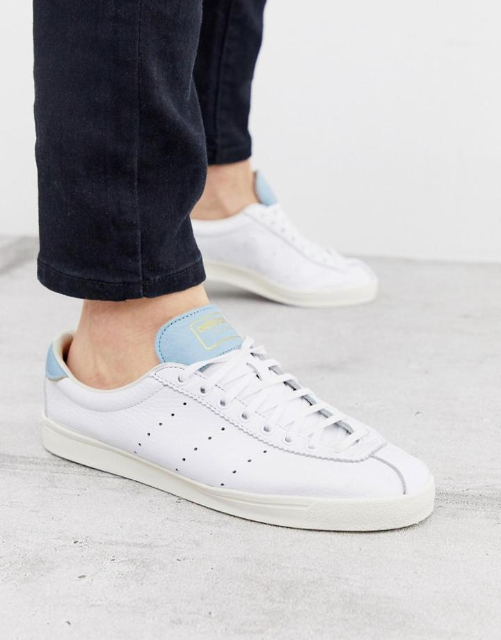 Adidas Originals Lacombe Leather Sneakers White - White