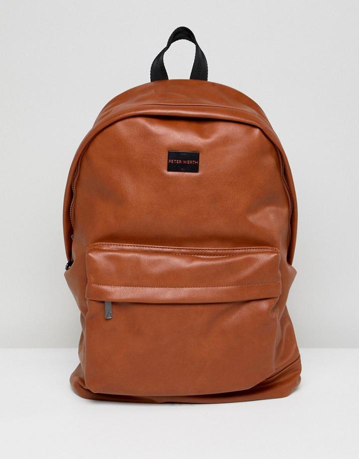 Peter Werth Backpack In Tan - Tan