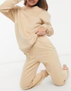 Nobody's Child Sustainable Relaxed Sweatpants With Branding Co-ord-neutral