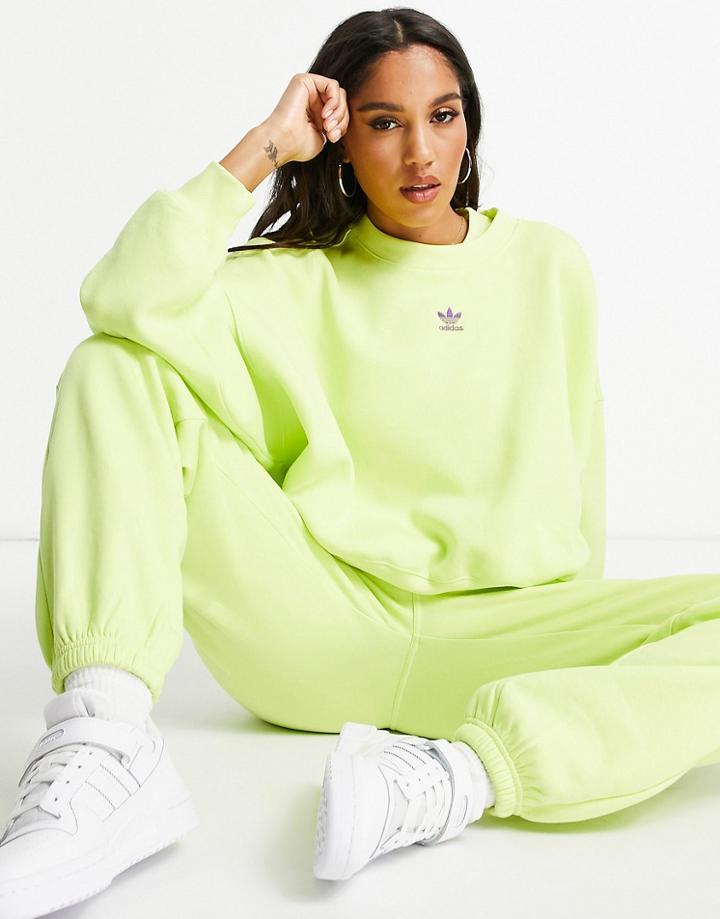 Adidas Originals Essentials Sweatshirt In Yellow