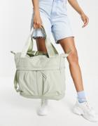 The North Face Never Stop Tote Bag In Light Green