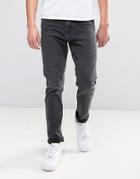 Weekday Sunday Tapered Fit Jean Great Black Wash - Black